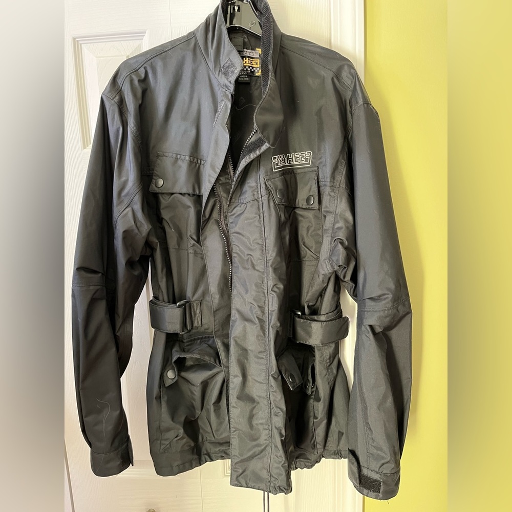Men’s large motorcycle rain jacket. Fieldsheer